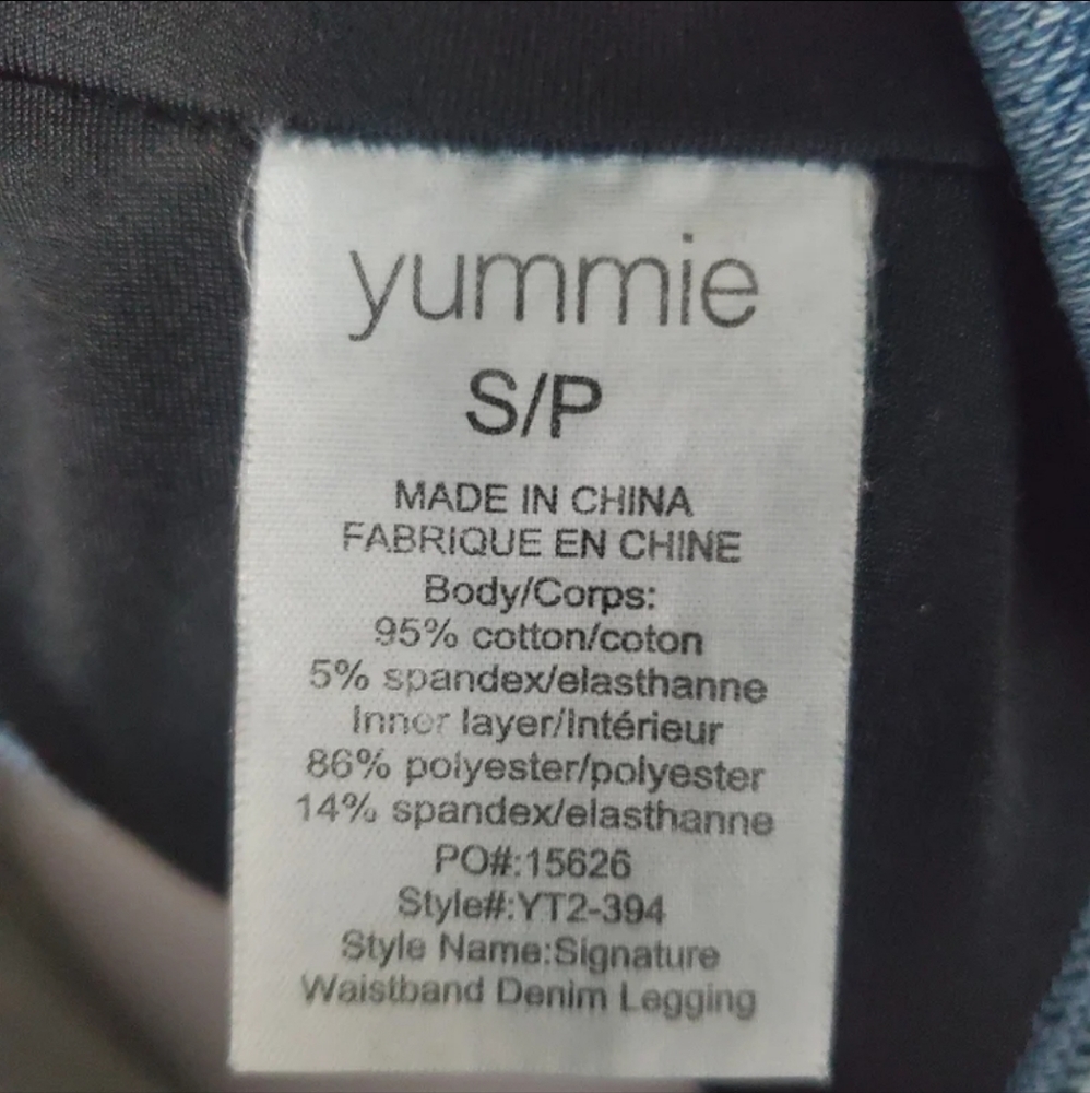 Women's Yummie Denim Shaping Legging e Small - Picture 11 of 11